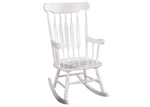 Image for White Rocker Chair