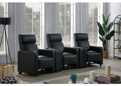 Image for 5 Piece Living Room Set W/ 3 Recliners & 2 Consoles