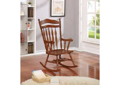 Aylin Rocking Chair Medium Brown,Coaster Furniture