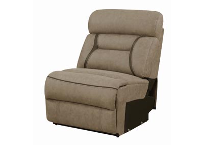 Camargue Casual Tan Motion Sectional,Coaster Furniture