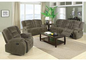 Image for Charlie Brown Siege Motion Sofa & Love Seat w/ Console