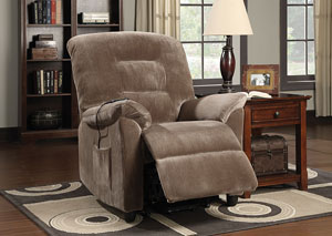 Image for Brown Power Lift Recliner
