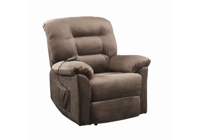 Taupe Casual Brown Sugar Power Lift Recliner