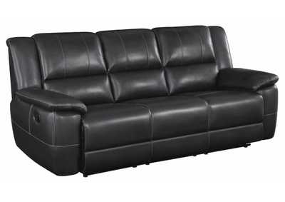 Image for Lee Pillow Arm Motion Sofa Black