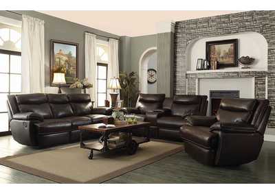 Image for Brown Reclining Loveseat