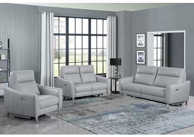 Derek Upholstered Power Living Room Set