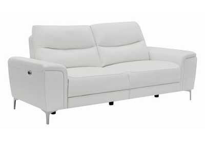 Image for Largo Upholstered Power Sofa White