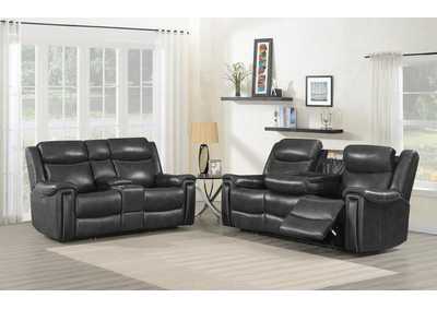 Image for Shallowford 2-piece Power^2 Living Room Set Hand Rubbed Charcoal