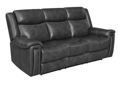Image for Shallowford Upholstered Power^2 Sofa Hand Rubbed Charcoal
