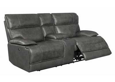 Standford Casual Charcoal Power Loveseat,Coaster Furniture