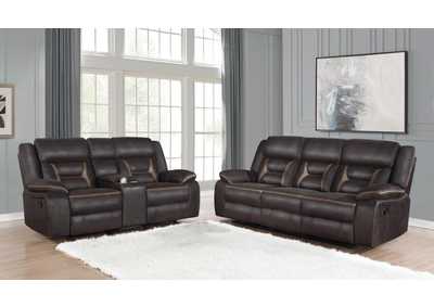 Image for Greer Upholstered Tufted Living Room Set