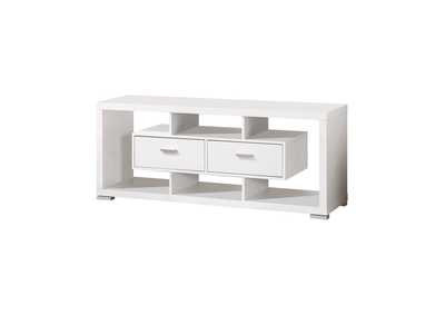 Image for White Modern White TV Console