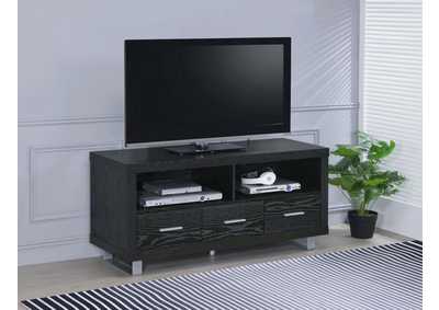 Image for 48" 3-drawer TV Console Black Oak