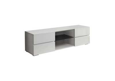 Image for 4-drawer TV Console Glossy White