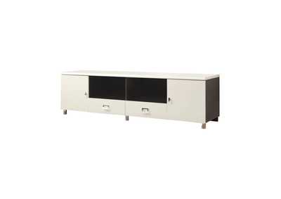 Image for 2-Drawer Tv Console White And Grey