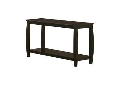 Image for Dixon Rectangular Sofa Table With Lower Shelf Espresso