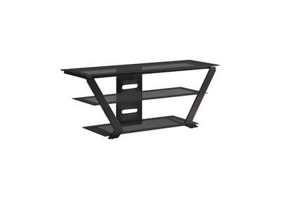 Image for 2-tier TV Console Black