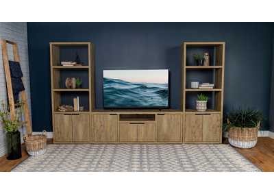 Image for Tabby 3-piece Entertainment Center With 60" TV Stand Mango