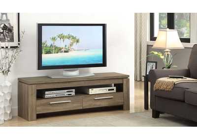 Elkton 2-Drawer Tv Console Weathered Brown