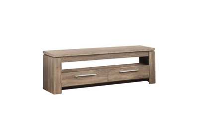 Image for 2-drawer TV Console Weathered Brown