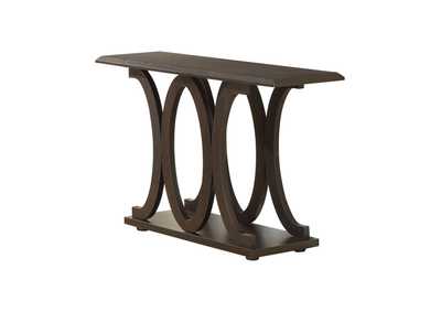 Image for Shelly C-Shaped Base Sofa Table Cappuccino