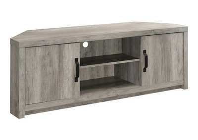 Image for 2-door TV Console with Adjustable Shelf Grey Driftwood