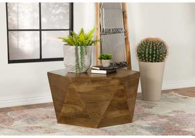 Zalika Hexagonal Coffee Table Natural