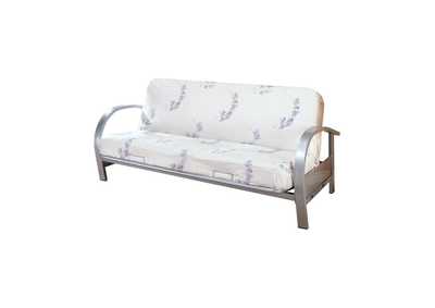 Image for Silver Transitional Silver Futon Frame
