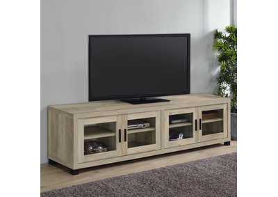 Image for Sachin Rectangular Tv Console With Glass Doors