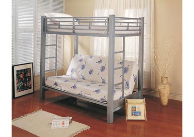Image for Twin/Full Bunkbed w/ Futon (Metal)