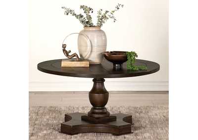 Image for Morello Round Coffee Table With Pedestal Base Coffee