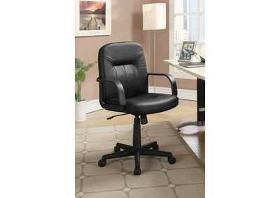 Minato Adjustable Height Office Chair Black,Coaster Furniture