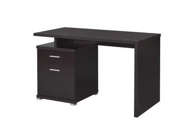 Image for Cappuccino Office Desk W/ Drawer in Cappuccino