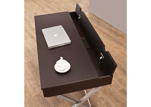 Image for Cappuccino Contemporary Cappuccino Writing Desk