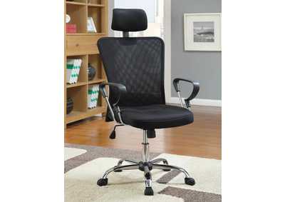 Image for Stark Mesh Back Office Chair Black and Chrome