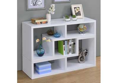 Image for Velma Convertible Tv Console And Bookcase White
