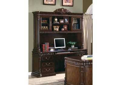 Image for Cherry Credenza With Hutch