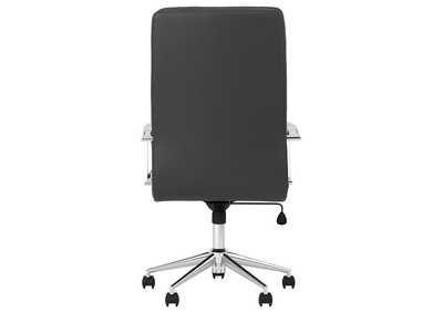 Ximena High Back Upholstered Office Chair Black,Coaster Furniture