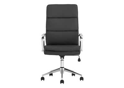 Ximena High Back Upholstered Office Chair Black,Coaster Furniture