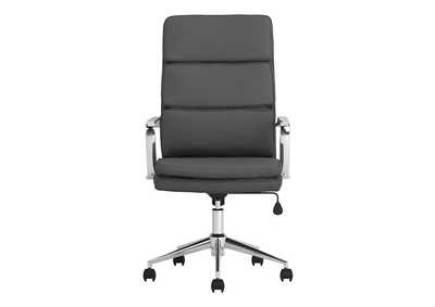 Ximena High Back Upholstered Office Chair Grey,Coaster Furniture