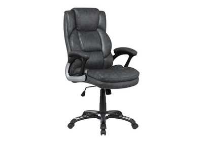 Image for Chrome/Black Office Chair
