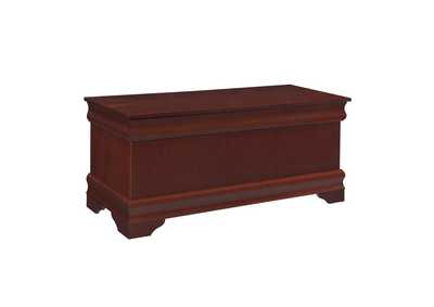 Image for Warm Brown Louis Philippe Traditional Chest