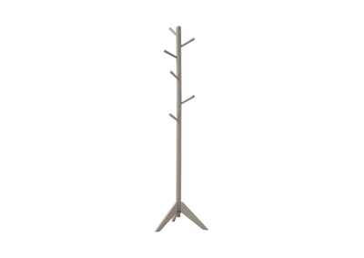 Image for Gray Traditional Grey Coat Rack