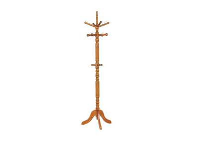 Image for Coat Rack with 11 Hooks Tobacco
