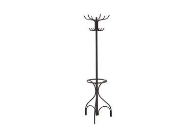 Image for Gallery Traditional Black Coat Rack