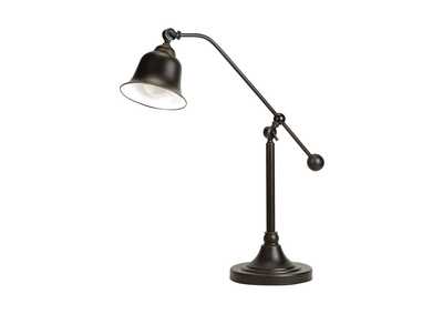 Image for Bell Shade Table Lamp Dark Bronze