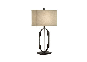 Image for Black/ Bronze Lamp