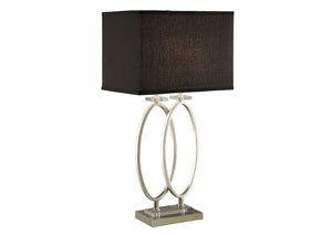 Image for Brushed Nickel Table Lamp