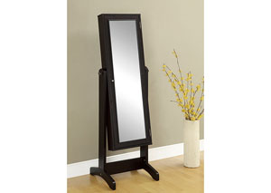 Image for Cappuccino Jewelry Armoire w/ Mirror