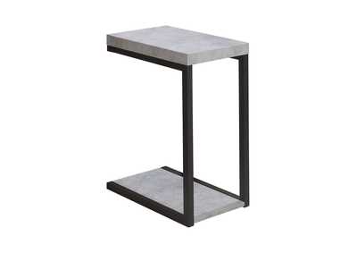 Beck Accent Table Cement and Black,Coaster Furniture